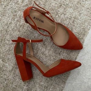 JustFab 3” heels